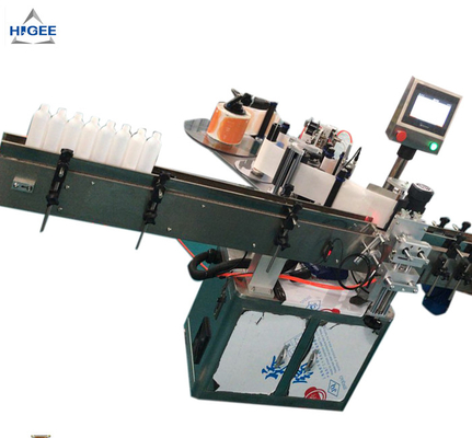 China Commercial Glass Bottle Sticker Labeling Machine For Tin Cap Front Back supplier